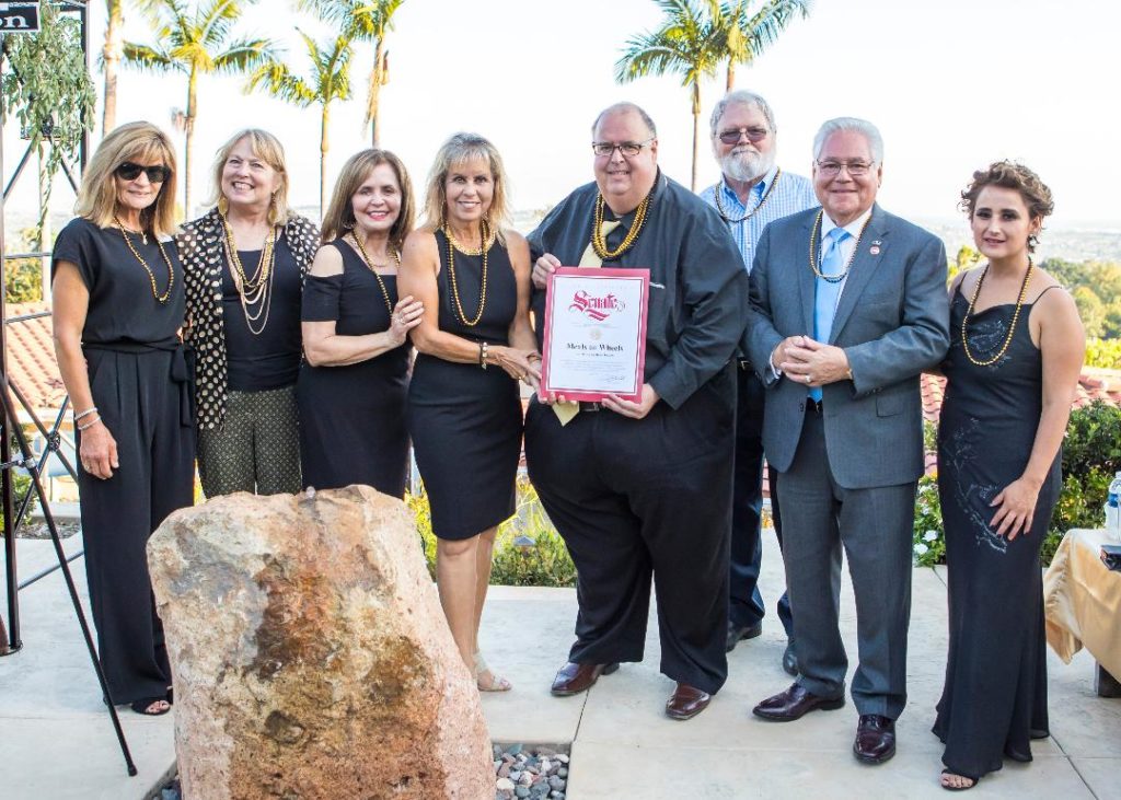 Amy Perez-VP, Pam McVicar-Treasurer,Carmen Miller-E.D, Carrie Surich-Pres., James Gomez-Trustee,Terry Kennedy-Past Pres.,Senator Bob Archuleta and Maria Martinez-Trustee