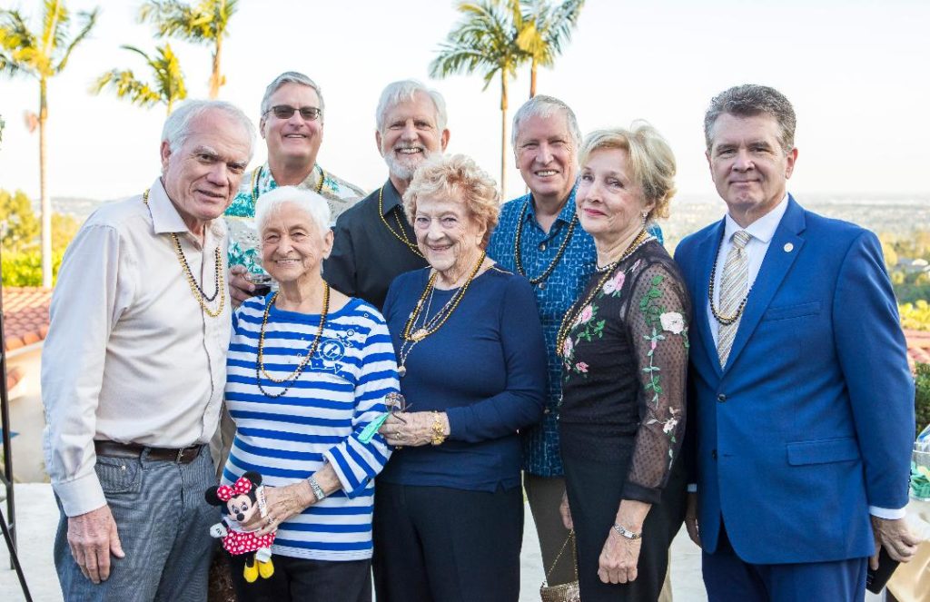 Former Mayors of La Habra Heights front row Stan Carroll, Claire Spothelfer, Jean Lietzau, Carol Englehardt, Kyle Miller, back row- Layne Baroldi, Michael Higgins & Brian Bergman