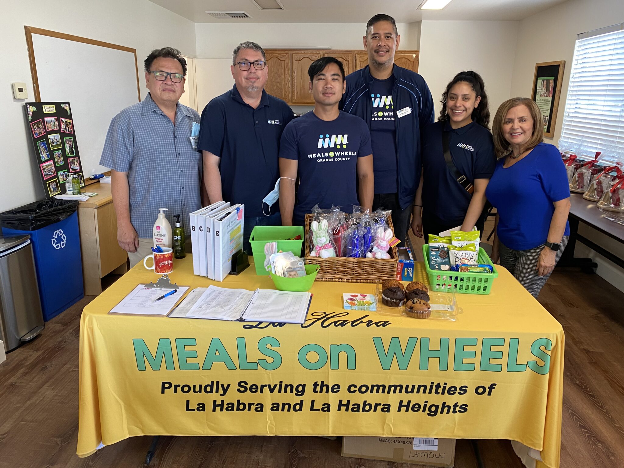 Meals on Wheels Orange County visits La Habra MOW La Habra Meals on