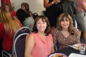 Volunteers Mary Stangl and Jenny Deich